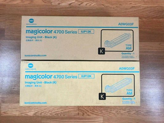 Lot Of 2 Konica IUP12K Imaging Unit Magicolor 4700 Series *Same Day Shipping!!* - copier-clearance-center