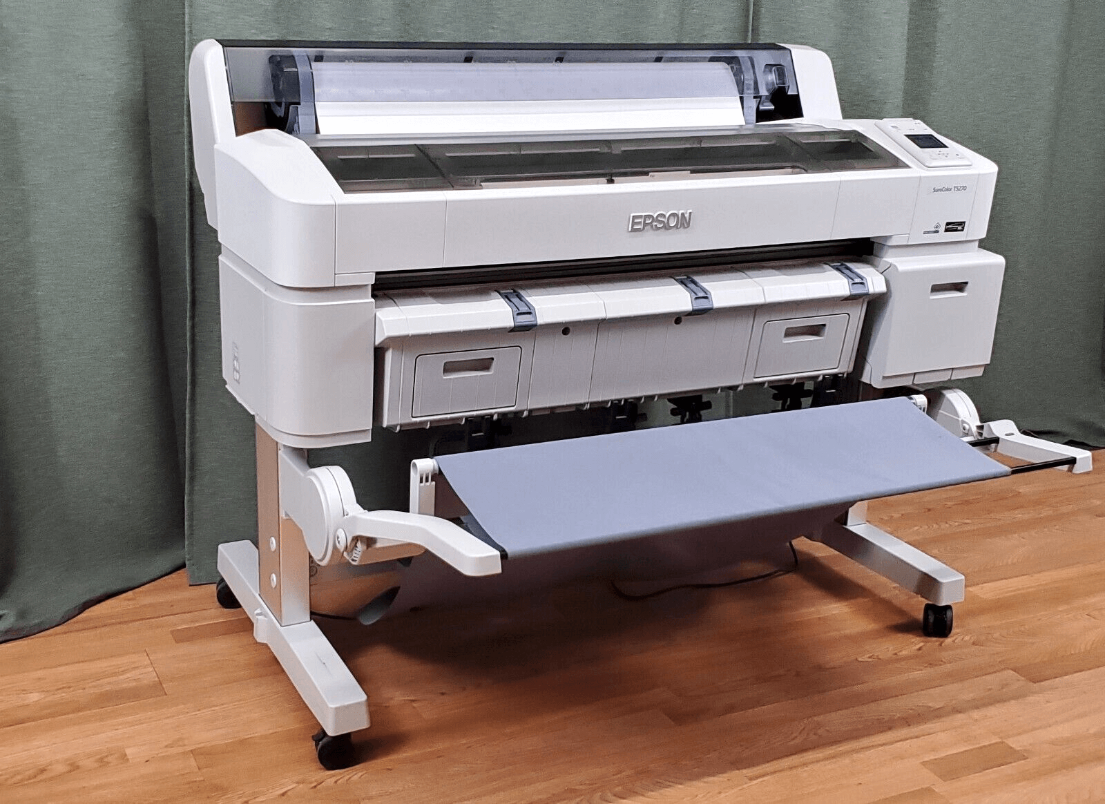 EPSON Sure Color T5270 Plotter Wide Format Printer graphic designer engineer arc - copier-clearance-center