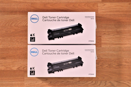 Lot Of 2 Dell Black Toner Cart. For Dell E310/E514/E515 EDP:P7RMX Same Day Ship! - copier-clearance-center