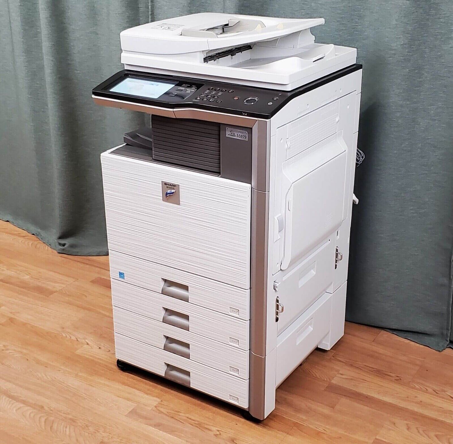 Sharp MX-M453N Black and White Copier Printer Scanner Fax Network Very Low 62k!! - copier-clearance-center