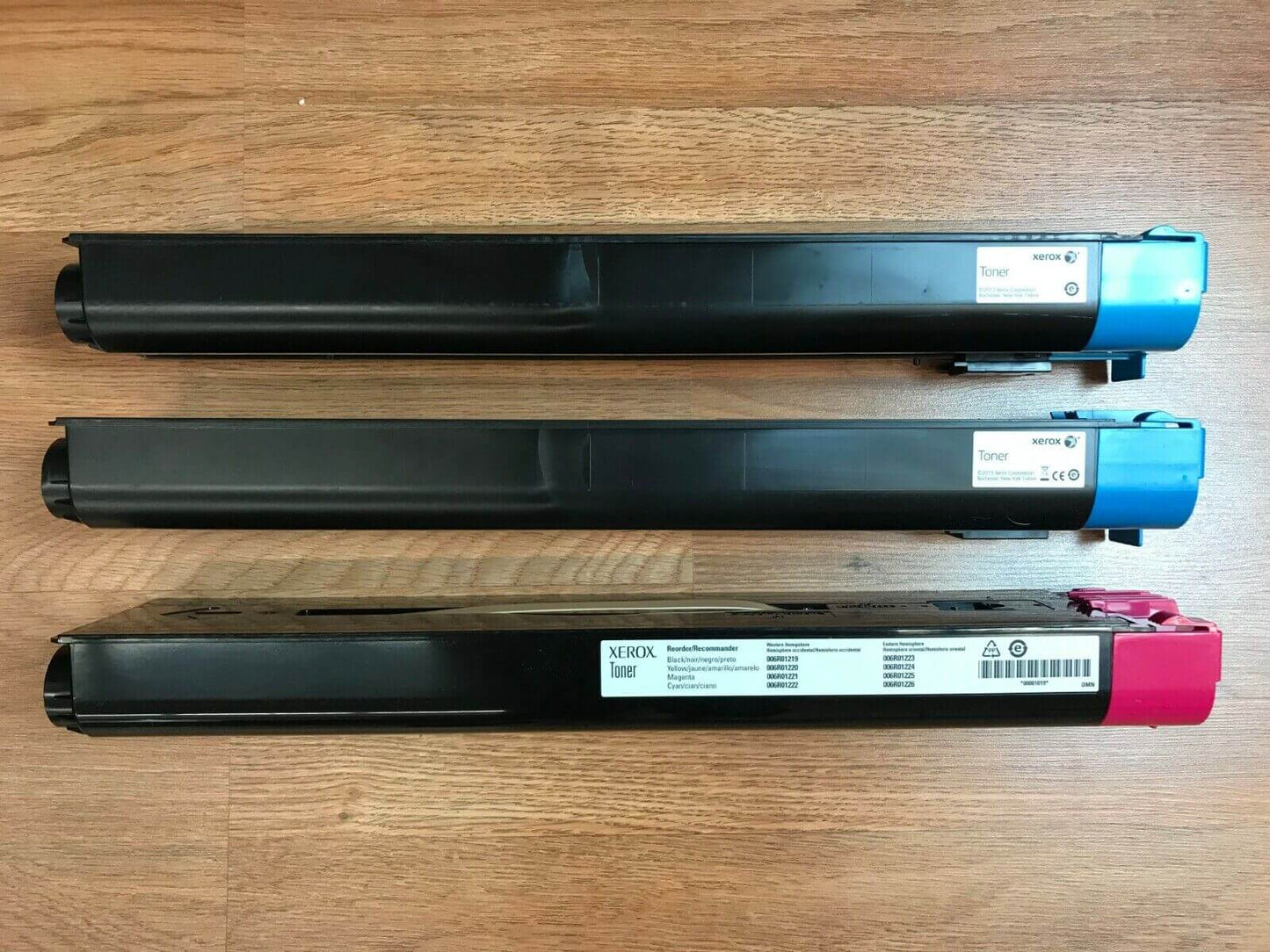 3 Open Xerox 006R01221, 006R01222 CCM Toner For DC 240/WC 7655 *FedEx 2Day Air!* - copier-clearance-center