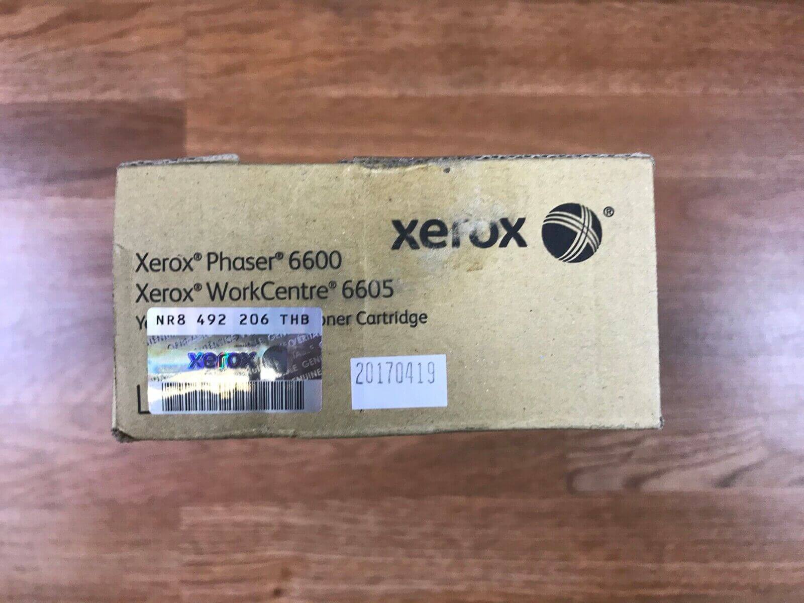 NEW; OPEN BOX Xerox Phaser/6600 WC/6605 High Cap. Toner (Y) -*FedEx 2Day Air!!!* - copier-clearance-center