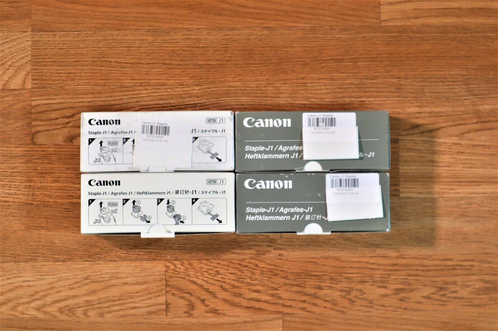 Genuine Lot Of 4 Genuine Canon J1 Staples 6707A001[AC]- No.502C Same Day Ship!! - copier-clearance-center