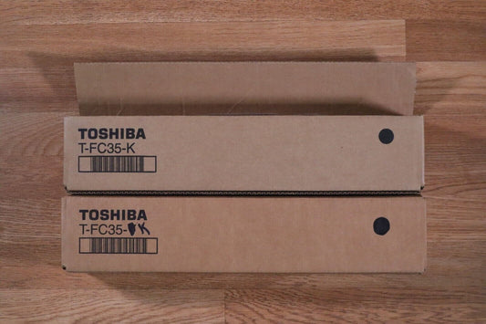Genuine Toshiba T-FC35 Black(2) Toner Cartridges For  e-Studio 2500C 3500C 3510C - copier-clearance-center