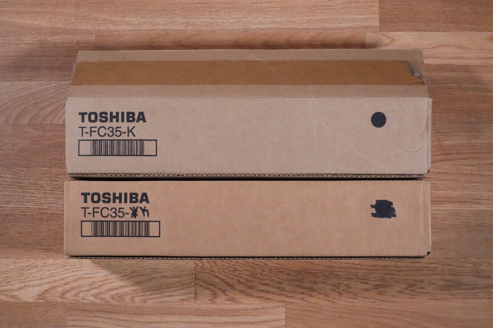 Genuine Toshiba T-FC35 Black(2) Toner Cartridges For  e-Studio 2500C 3500C 3510C - copier-clearance-center