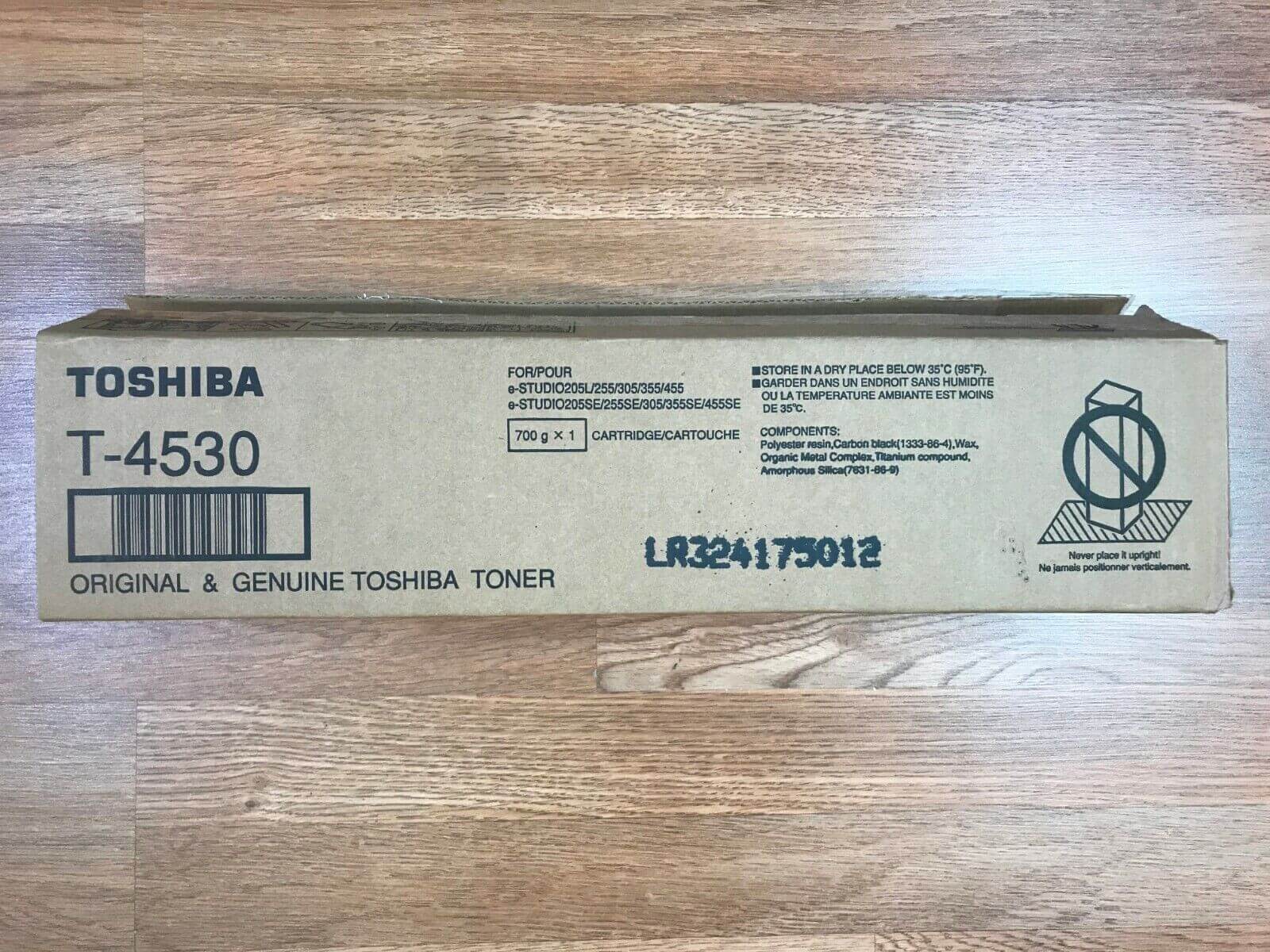 Open Box Toshiba T-4530 Toner e-Studio 205L,255,305,355,455,205SE Same Day Ship! - copier-clearance-center