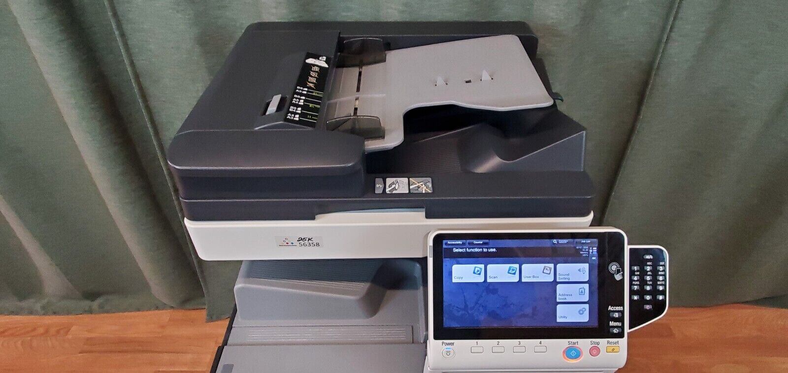 Konica Minolta Bizhub C258 Color Copier Printer Scan Fax Network Low 25K Usage!! - copier-clearance-center