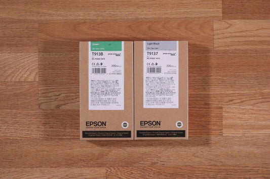 Epson HDR Ink Green &Light Black T913B, T9137 For SC-P5000/5070 EXP. 2021/2023 - copier-clearance-center