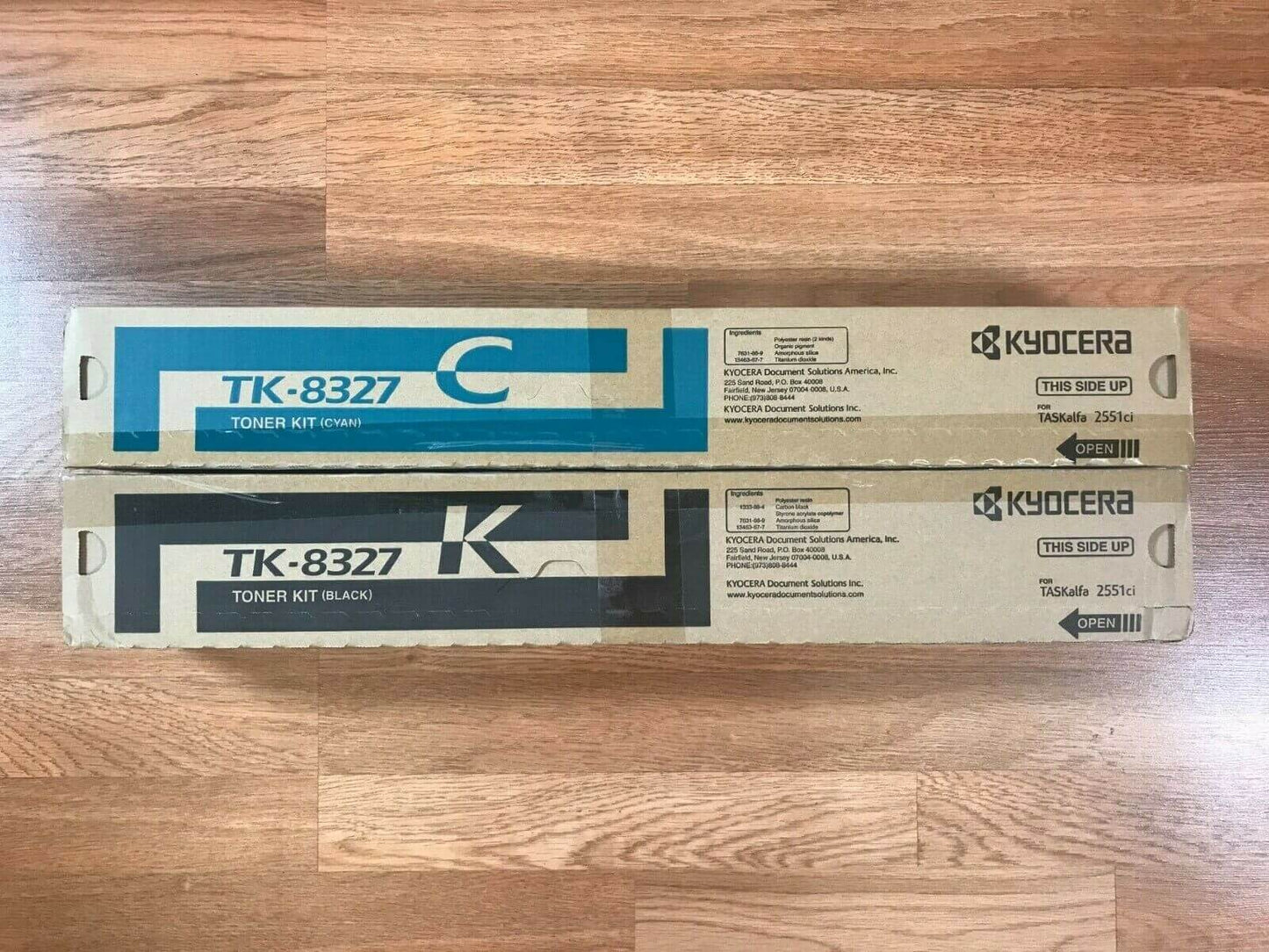 Genuine Kyocera TK-8327 CK Toner Kit For TASKalfa 2551ci  Same Day Shipping!!!! - copier-clearance-center