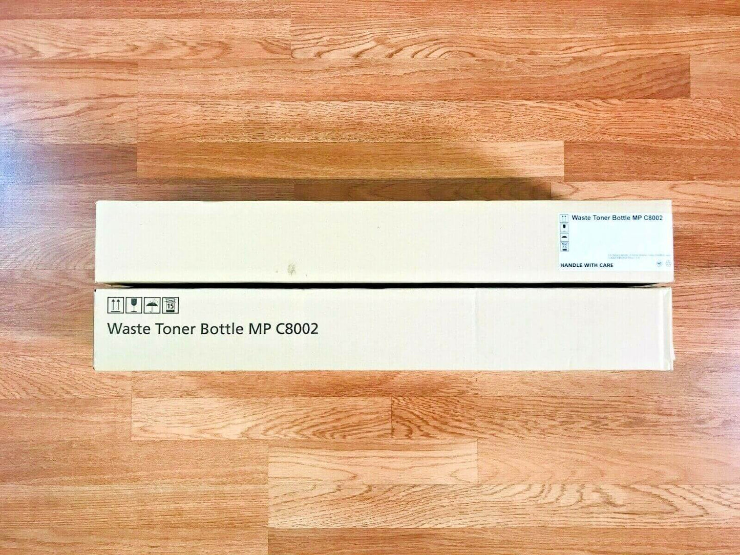 Lot of 2 Ricoh MP C8002 Waste Toner Bottles EDP:416889 With Same Day Shipping!!! - copier-clearance-center