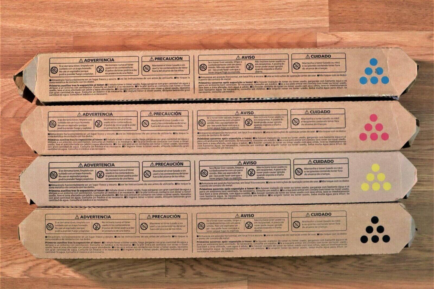 Genuine Ricoh SP C830DNA CMYK Toner 821181,82,83,84 SP C830DN C831DN Same Day!! - copier-clearance-center