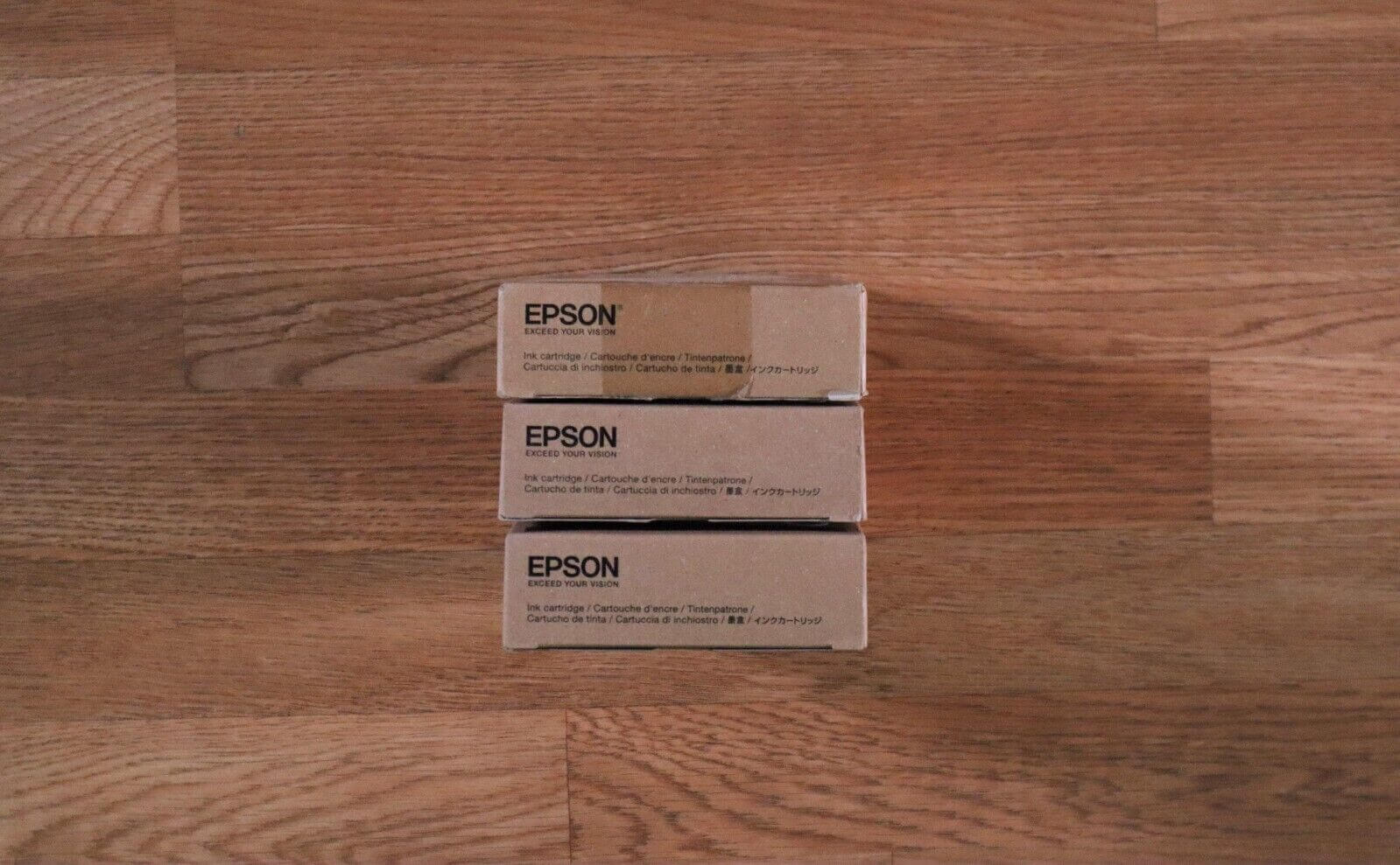 3 Epson HDR Ink G,G,MBK 200ml T653B, T6538 Epson Stylus Pro 4900 EXP.2017/2019 - copier-clearance-center