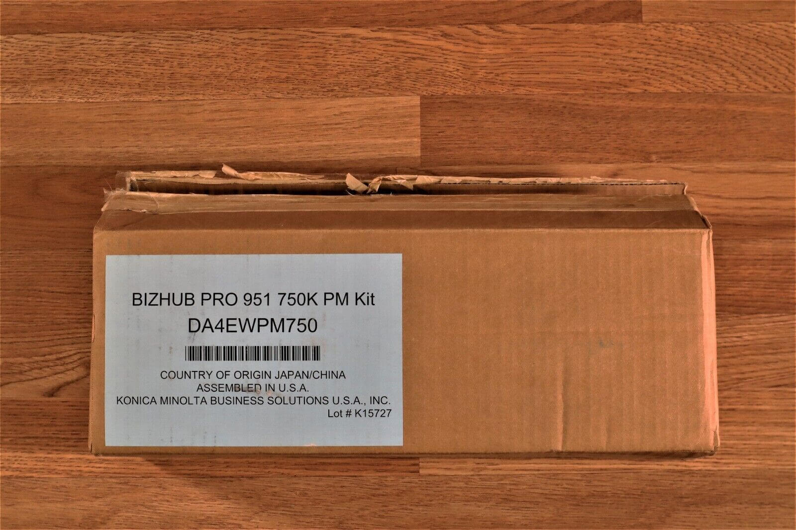 Open Konica Minolta Bizhub Pro 951 750K PM Kit DA4EWPM750 Lot #20015727 Same Day - copier-clearance-center