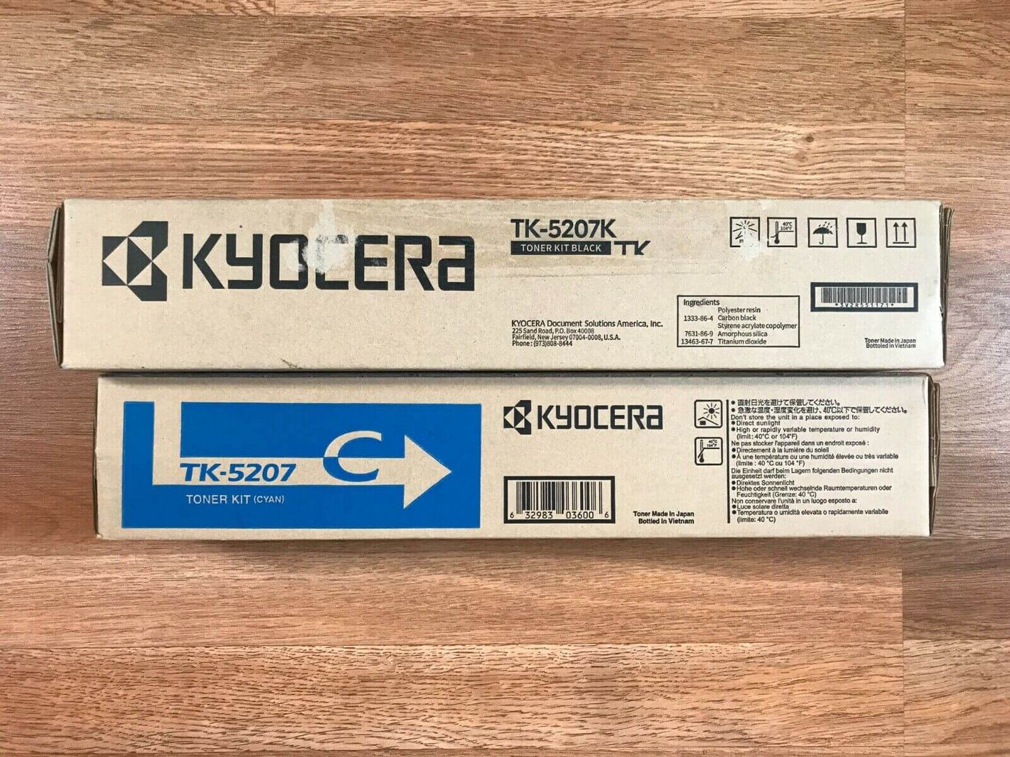 Lot Of 2 Kyocera TK-5207 CK Toner Kit For TASKalfa 356ci Same Day Shipping!!! - copier-clearance-center