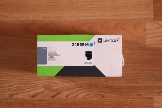 Genuine Lexmark 24B6516 Cyan Toner Cartridge For C4150 Same Day Shipping!!! - copier-clearance-center