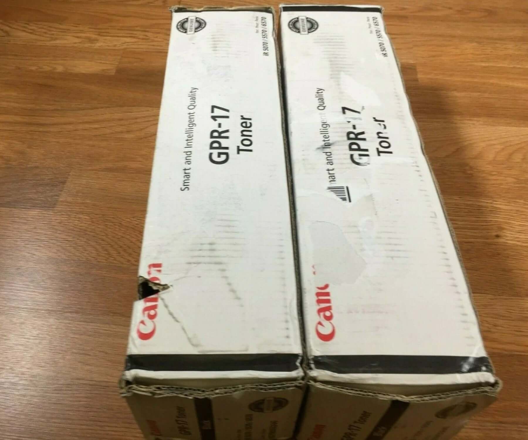 Lot of 2 Genuine Canon GPR-17 Toner For iR 5070-5570-6570 Same Day Shipping - copier-clearance-center