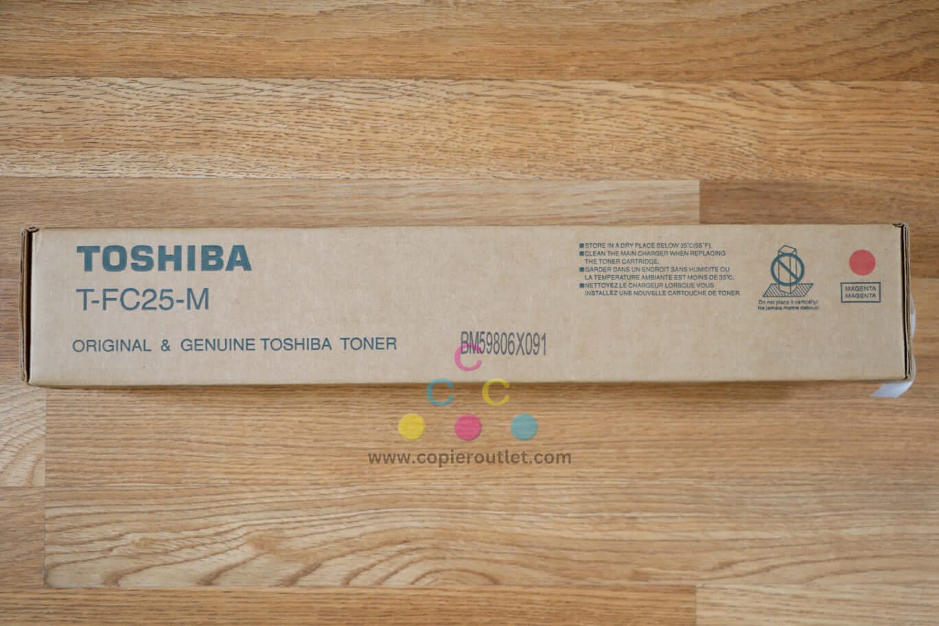 Genuine Toshiba T-FC25 M Toner Cartridge e-STUDIO 2040C/4540C Same Day Shipping!