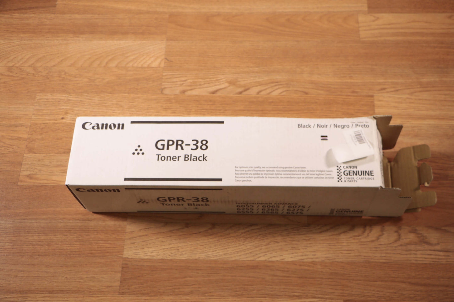 Open Canon GPR-38 Toner For iRAdv 6055/6065/6075/6255/6265/6275/6555/6565/6575