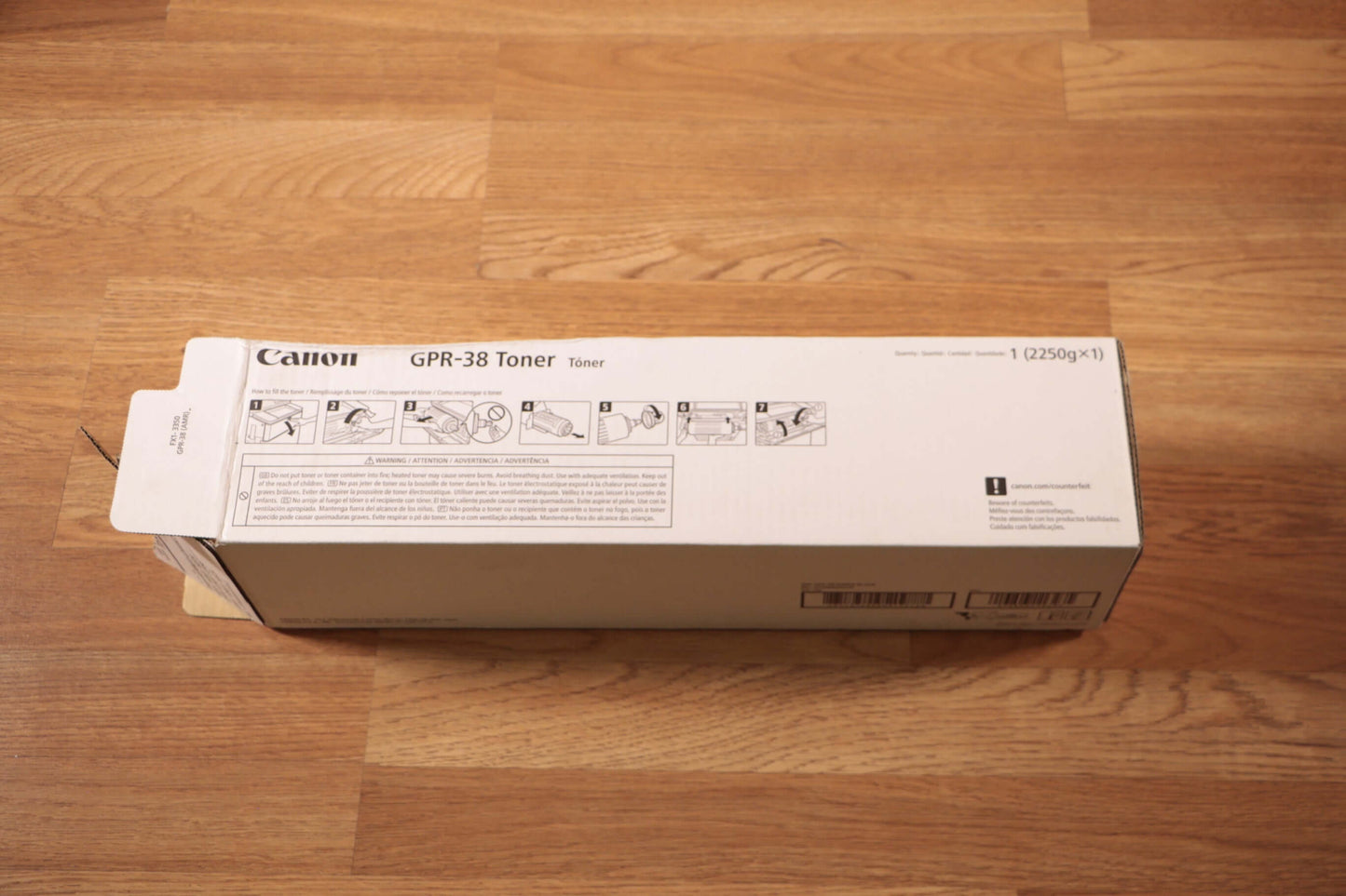 Open Canon GPR-38 Toner For iRAdv 6055/6065/6075/6255/6265/6275/6555/6565/6575