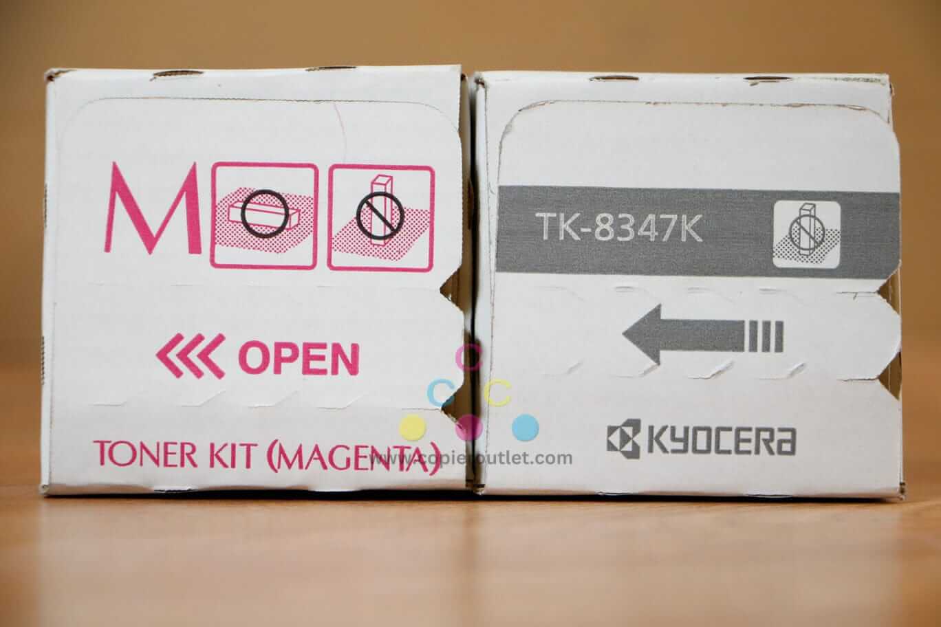 Genuine Kyocera TK-8347 Magenta/Black Toner Kits TASKalfa 2552ci Same Day Ship!!