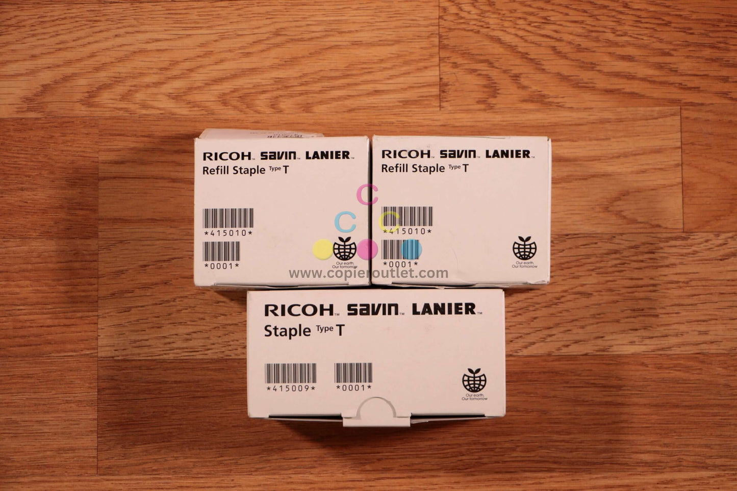 3 Ricoh Savin Lanier Staples Type T SR3140/ SR3140/ SR3160/ SR3170 EDP:415009,10 - copier-clearance-center