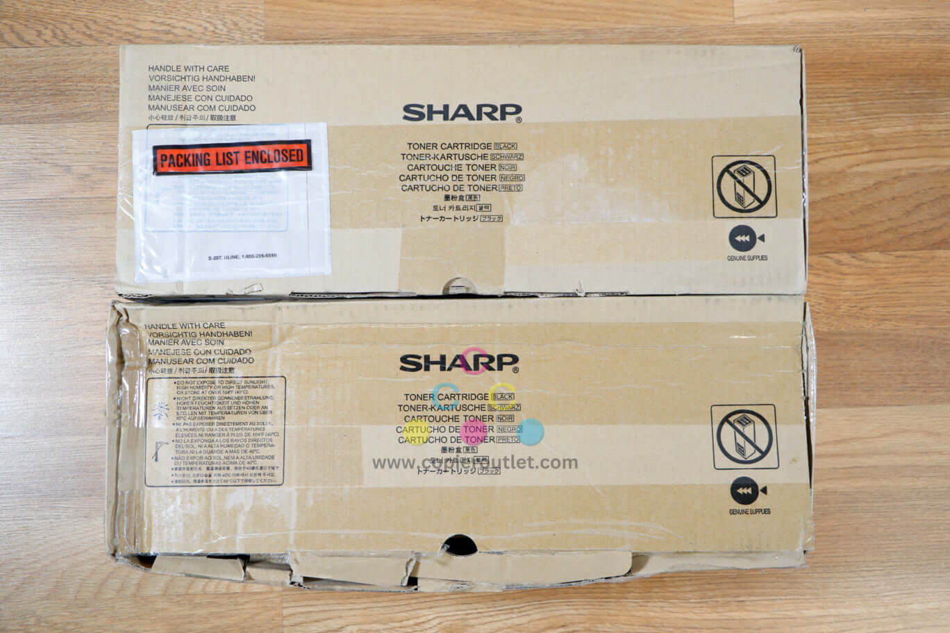 Lot of 2 Sharp MX-315NT Black Toner Cartridges MX-M266N/MX-M356N Same Day Ship!!