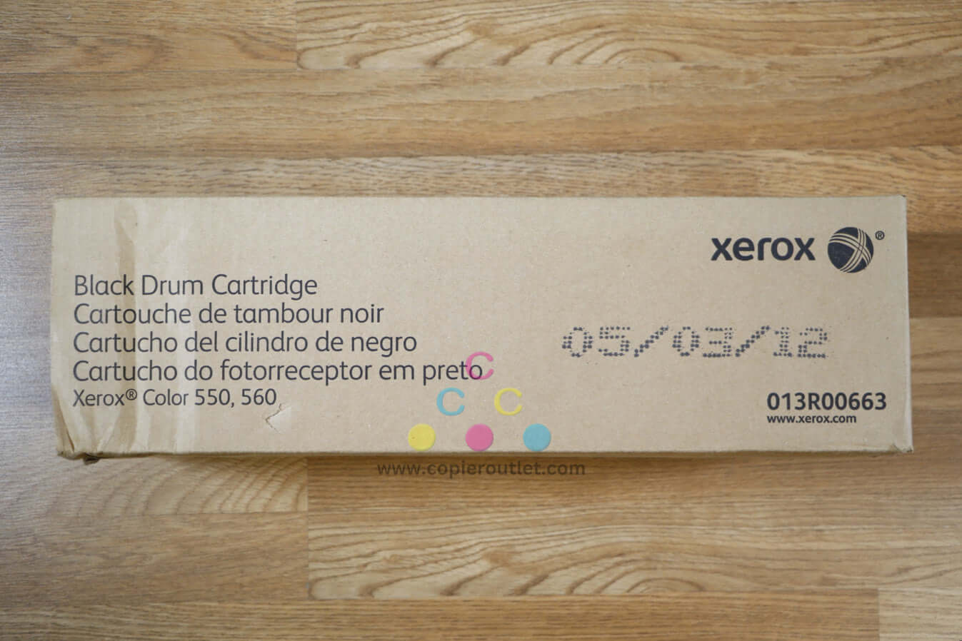 Xerox Black Drum Cartridge 013R00663 Color 550 560 570 C60 C70 Same Day Shipping