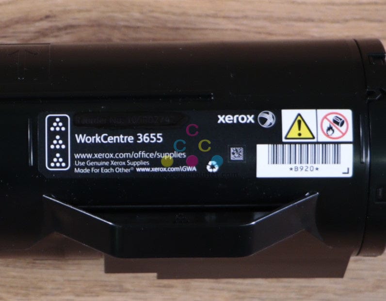 Brown Box Xerox 106R02740 Black Toner Cartridge WorkCentre 3655S, 3655X - copier-clearance-center