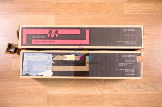 Open Lot of 2 Kyocera TK-8307 MK Toner Kits TASKalfa 3050ci/3051ci/3550ci/3551ci - copier-clearance-center