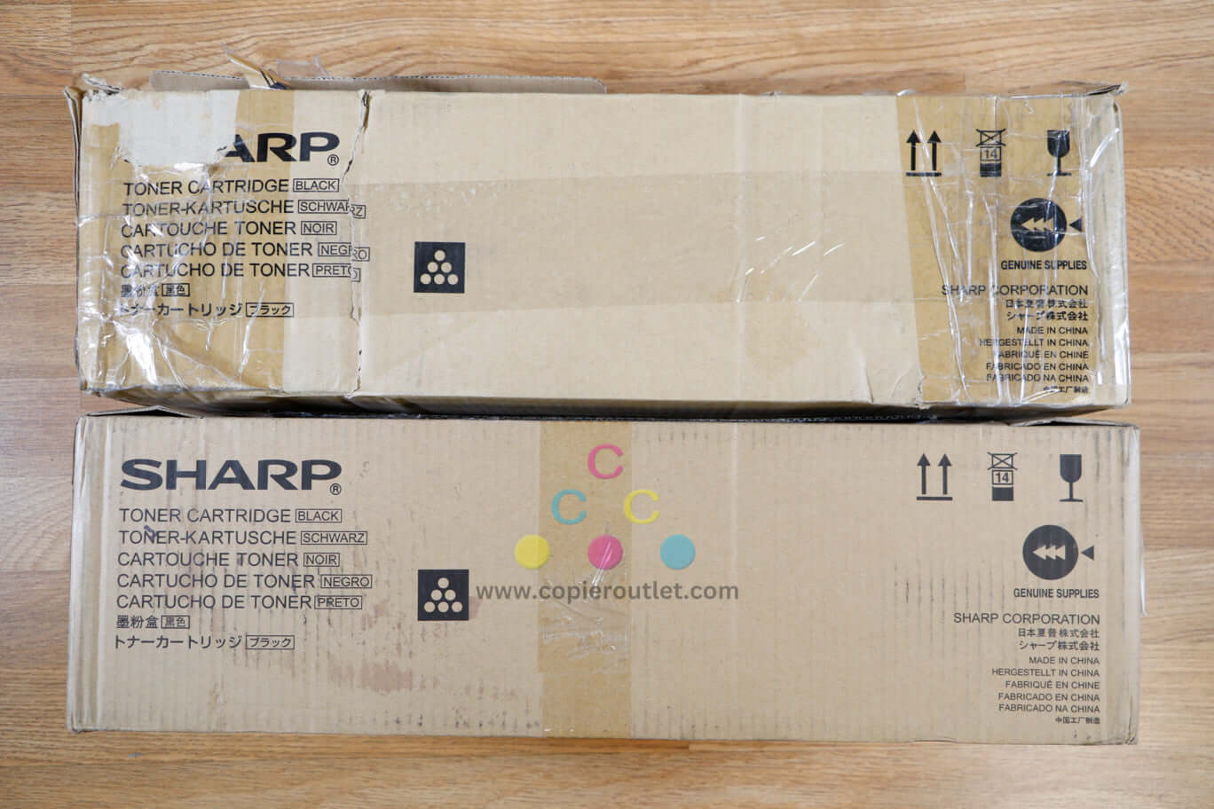 Lot of 2 Sharp MX-850NT Black Toner Cartridge MX-M1100/MX-M950 Same Day Shipping