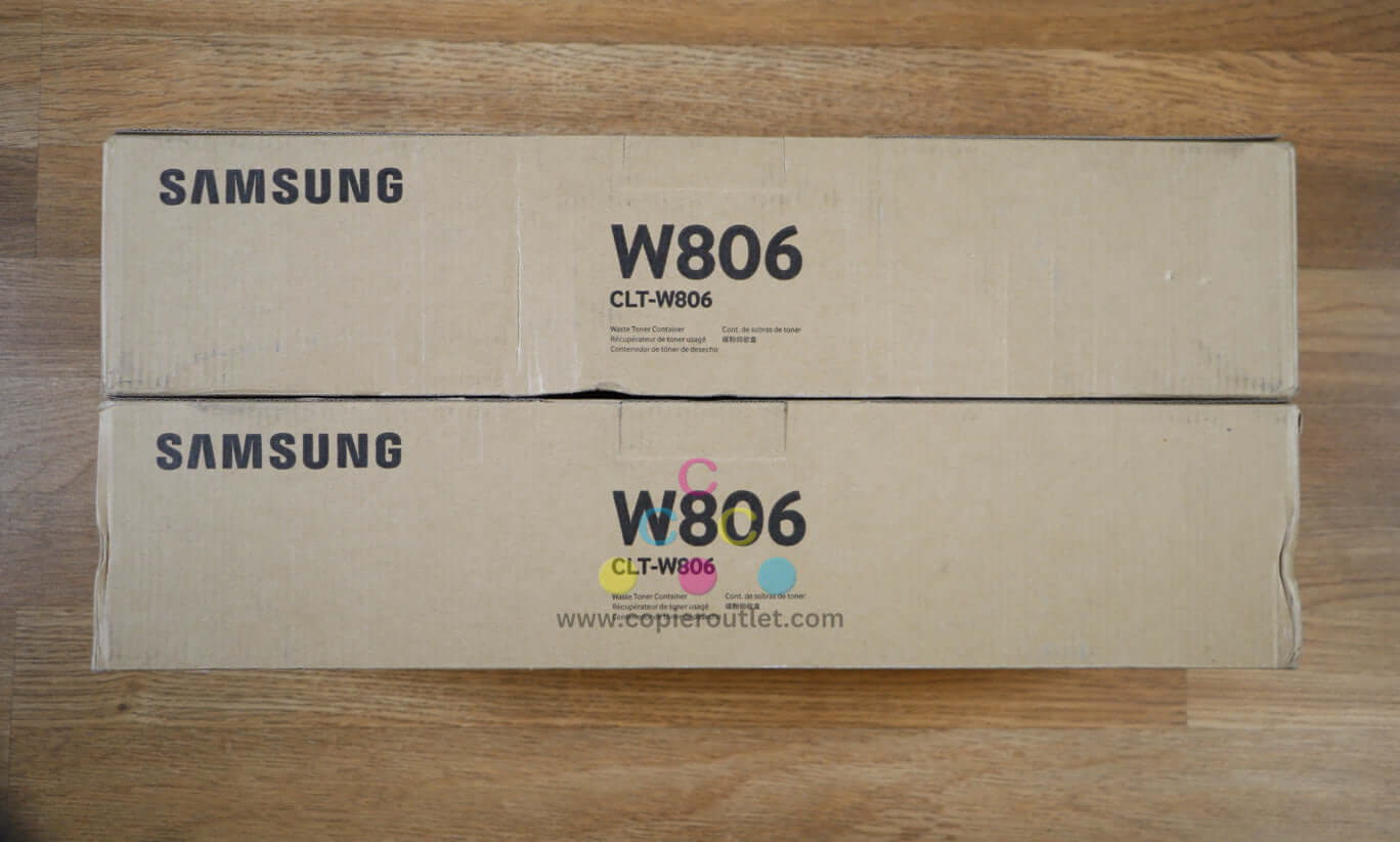 2 Samsung MultiXpress X7400GX/X7600LX CLT-W806 Waste Toner Same Day Shipping