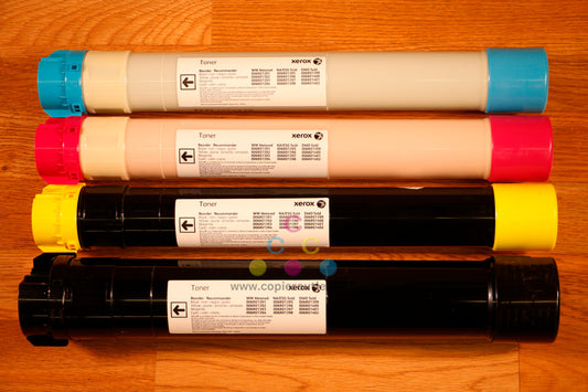 Xerox CMYK Toner Set 006R01395, 96, 97, 98 for WC 7425, 7428, 7435 FedEx 2Day