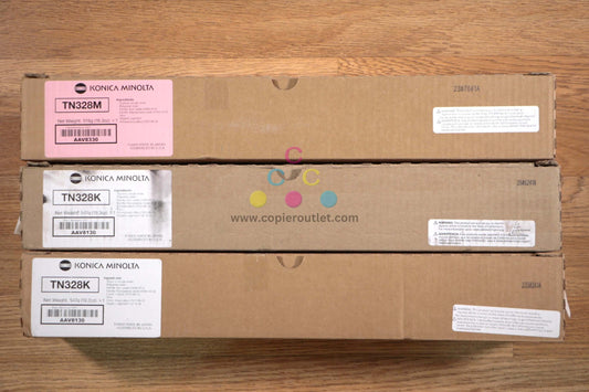 Genuine Konica Minolta TN328 (MKK) Toner bizhub250i/ 300i/ 360i/ 450i/ 550i/ 650i - copier-clearance-center