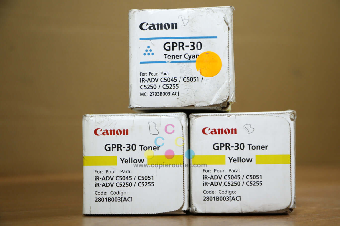 Cosmetic Canon GPR-30 CYY Toner Cartridge iRA C5045/C5051/C5255 Same Day Ship!!!