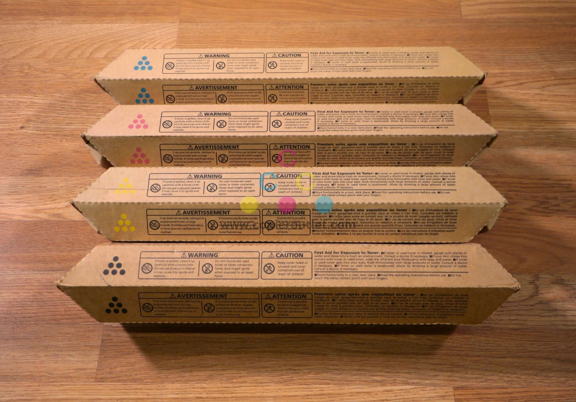 Ricoh SP C430A CMYK Toner Set 821105,06,07,08 CLP37A/LP137CA Same Day Shipping!! - copier-clearance-center