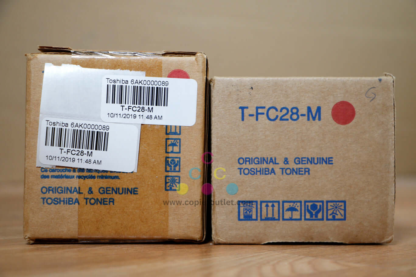 Lot of 2 Toshiba T-FC28 M Toner Cartridges eSTUDIO 2330C/4520C Same Day Shipping