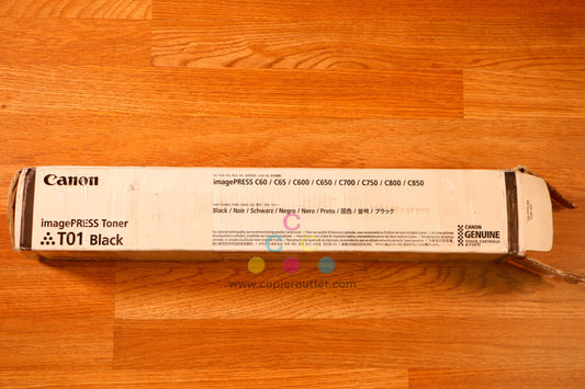 Open Box Canon iP C60/C65/C600 T01 Black Toner Cartridge Same Day Shipping