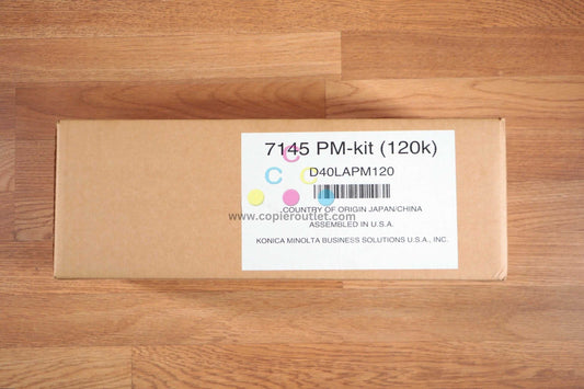 Genuine Konica Minolta 120k Maintenance Kit Bizhub 7145 EDP: D40LAPM120 Same Day