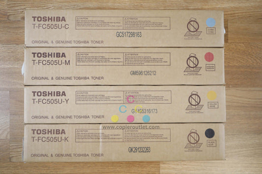 Toshiba T-FC505U CMYK Hi Yi Toner Cart. e-STUDIO 2505AC/5005AC Same Day Shipping