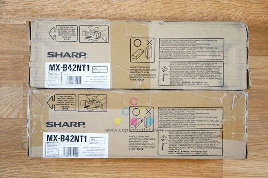 2 Genuine Sharp MX-B402,MX-B402SC Black Toner Cartridge MX-B42NT1 Same Day Ship
