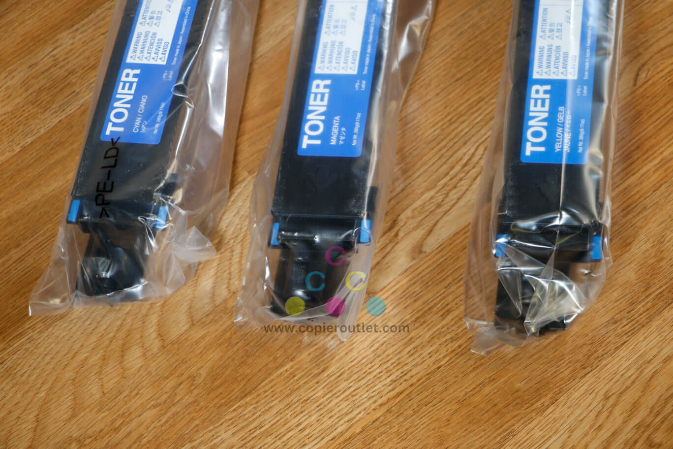 Open Konica Minolta TN210 CMY Toner Cartridges BizHub C250/C252P Same Day Ship!!