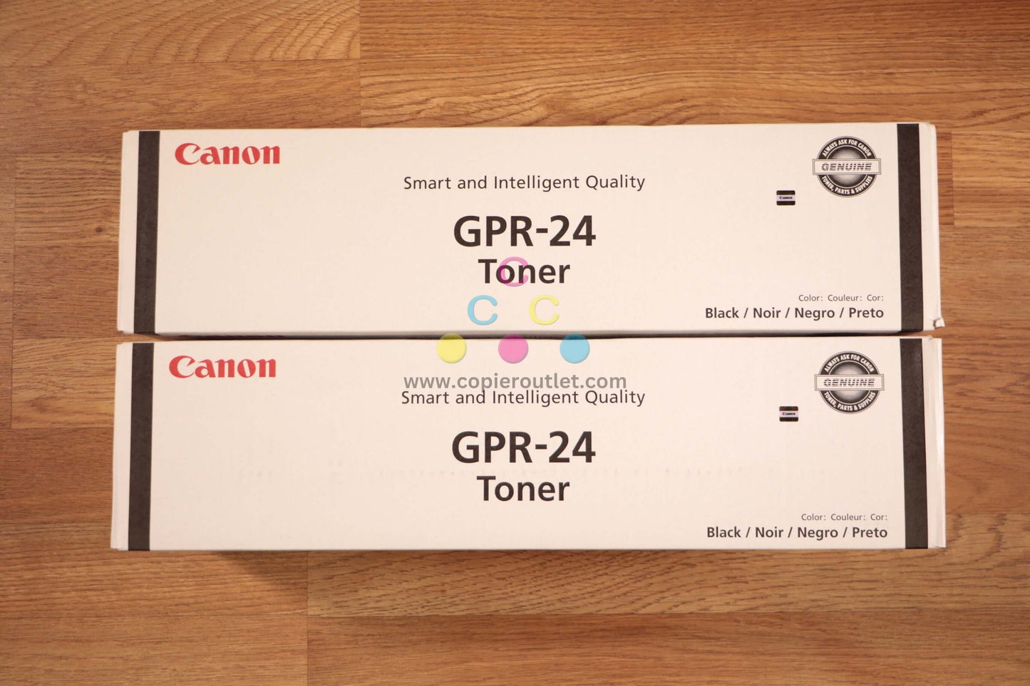 Lot of 2 Canon GPR-24 Black Toner Cartridges iR 5050/ 5055/ 5065/ 5075 Same Day! - copier-clearance-center