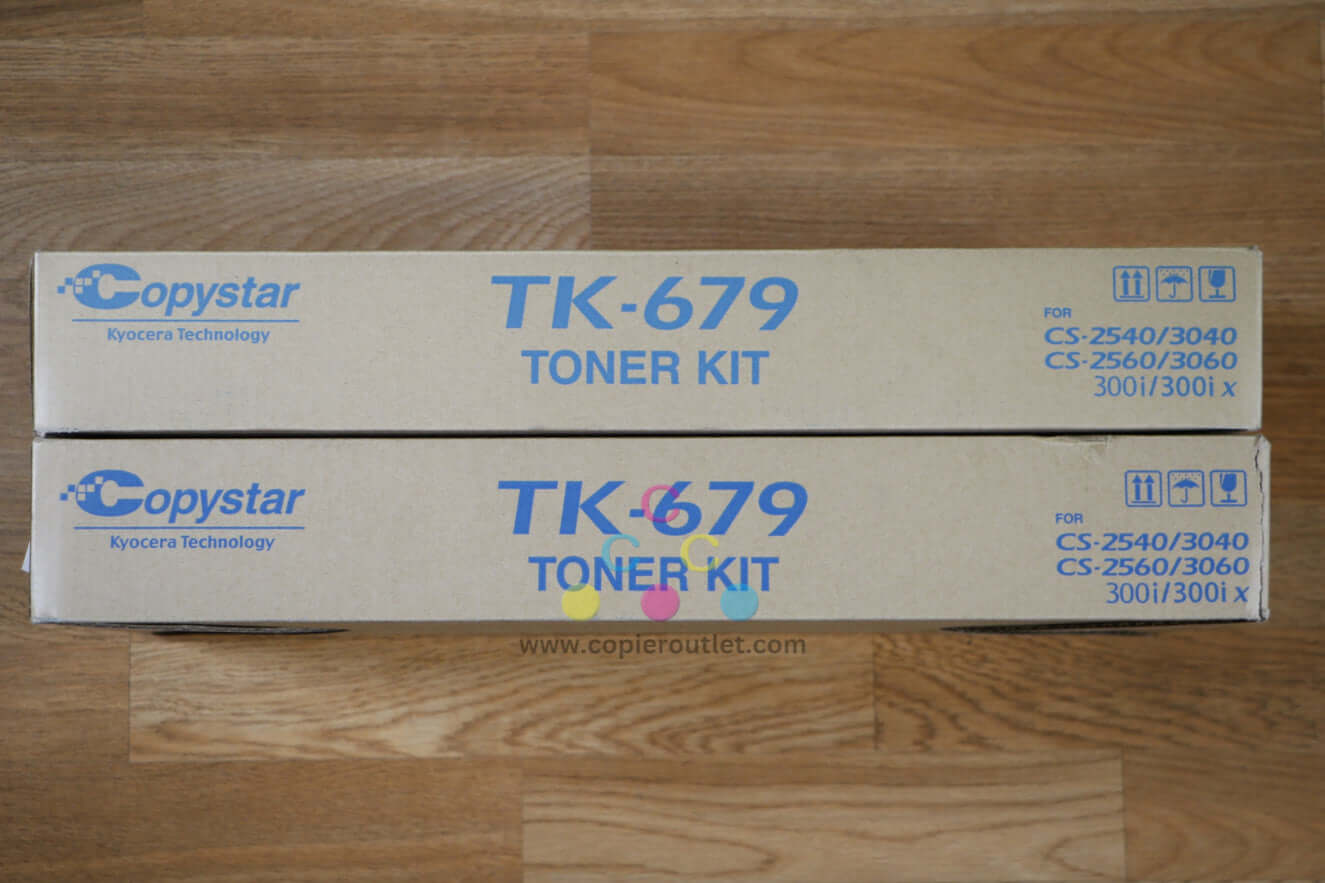 Lot of 2 Copystar CS-2540/3040/CS-2560/3060/300i TK-679 Toner Kit Same Day Ship!