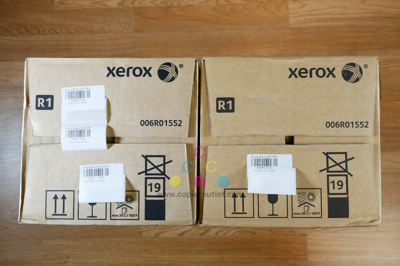 Lot of 2 OEM Xerox 006R01552 Black Toner Workcentre 5865/5875/5890 Same Day Ship