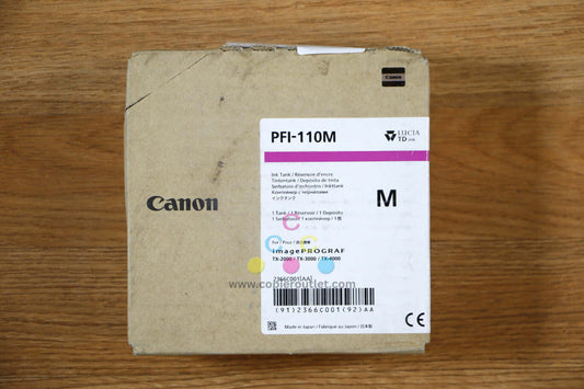 Genuine Canon PFI-110 M Pigment Ink iPR TX-2000/TX-3000/TX4000 Same Day Shipping