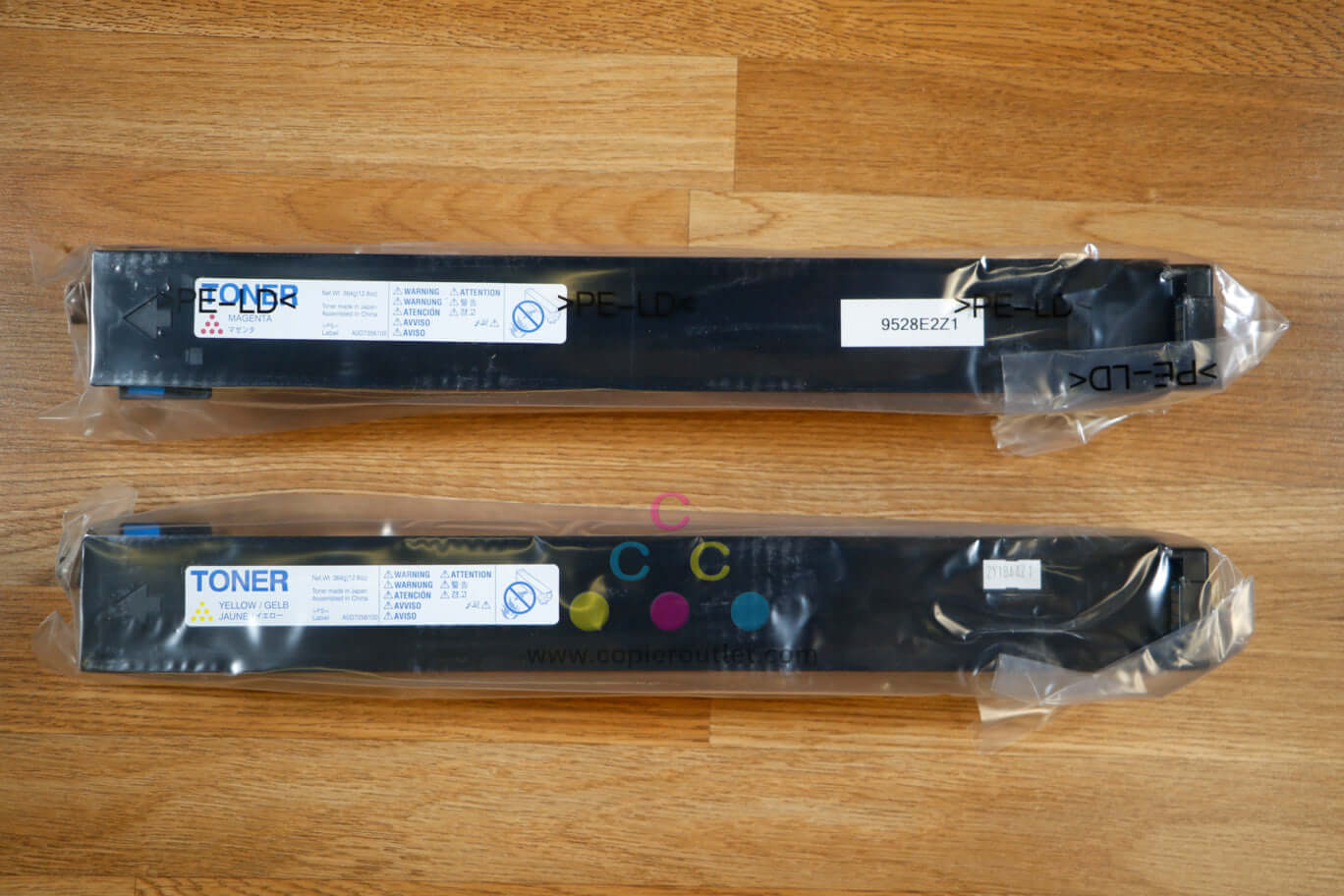 Open Konica Minolta TN213 MY Toner Cartridges BizHub C203/C253 Same Day Shipping