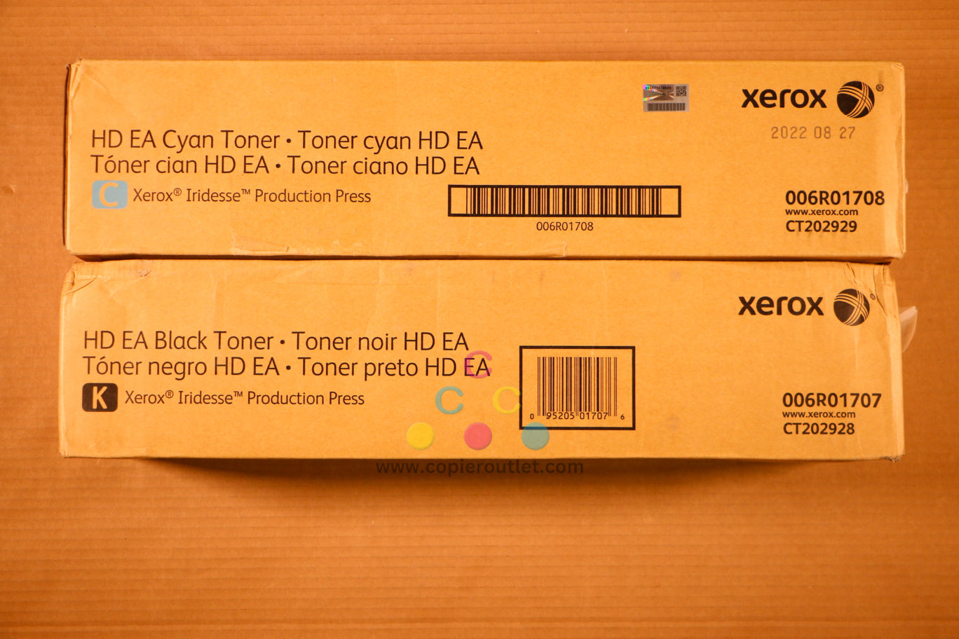 Xerox Cyan Black Iridesse Production Press Toner Same Day Shipping