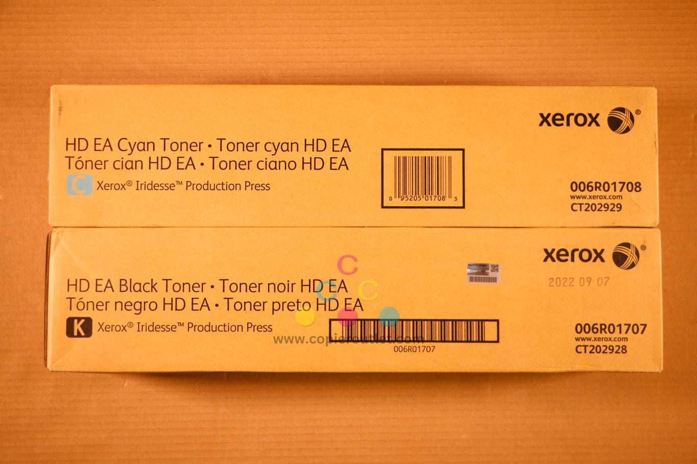 Xerox Cyan Black Iridesse Production Press Toner Same Day Shipping