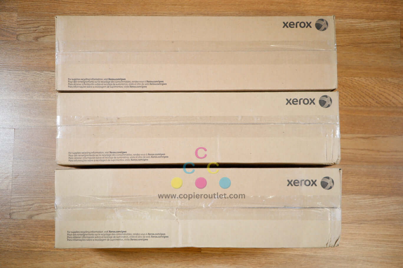 Lot of 3 Xerox Color Drum Cartridges 013R00624 WC 7228/7346 Same Day Shipping!!!