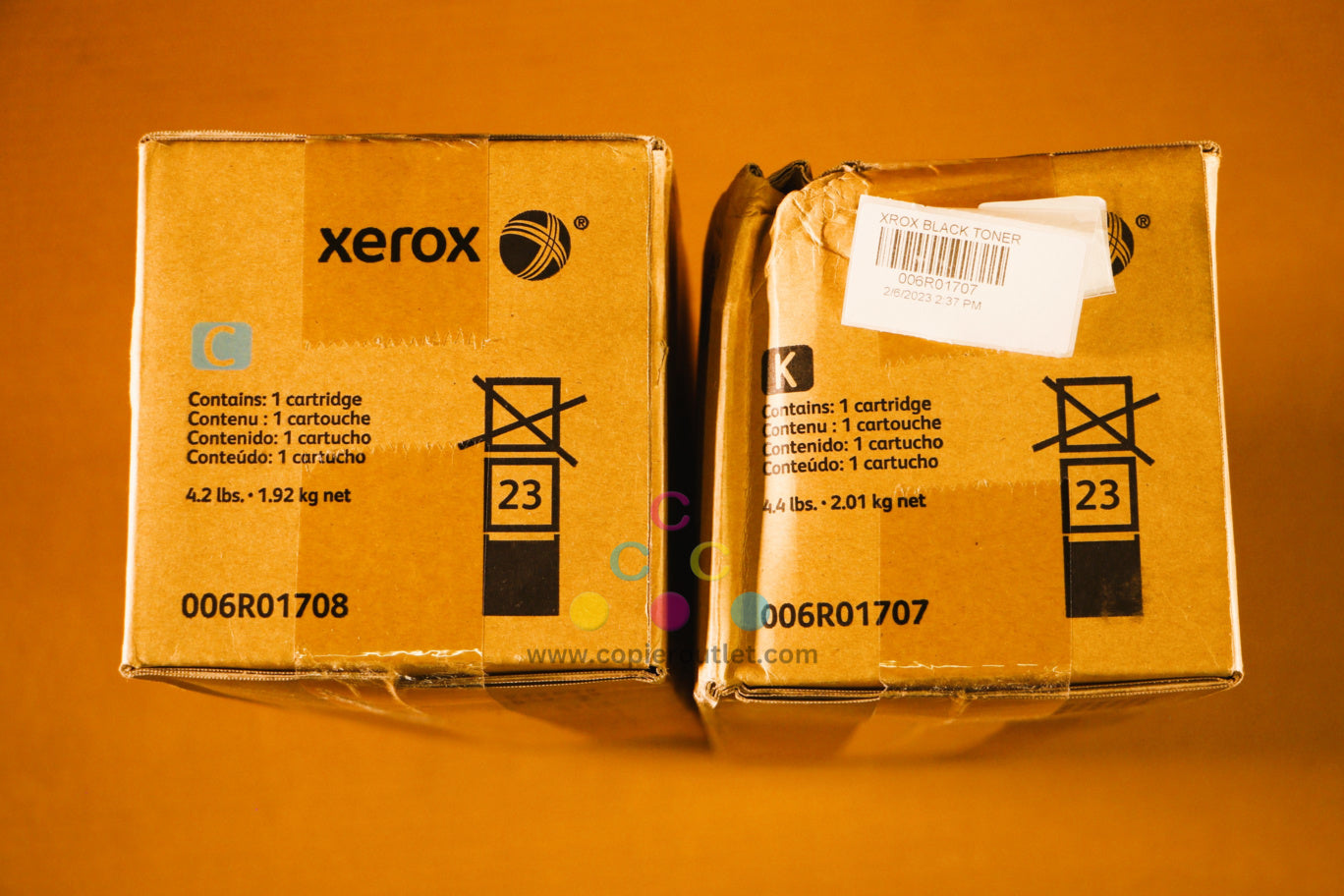 Xerox Cyan Black Iridesse Production Press Toner Same Day Shipping